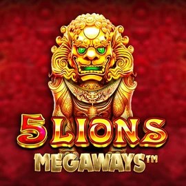 Slots logo of 5 Lions Megaways from Pragmatic Play at IgoBet Casino