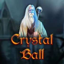 Crystal Ball slot logo by Gamomat at IgoBet Casino