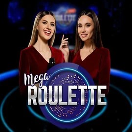 Official Live Casino logo: Mega Roulette by Pragmatic Play at IgoBet Casino