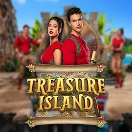 Treasure Island slot logo by Pragmatic Play at IgoBet Casino
