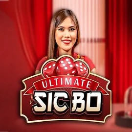 Ultimate Sic Bo online game logo by Ezugi on igobet-online.com